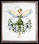 (image for) Lily of the Valley-Spring Garden - Pixie Couture Collection Cross Stitch Chart
